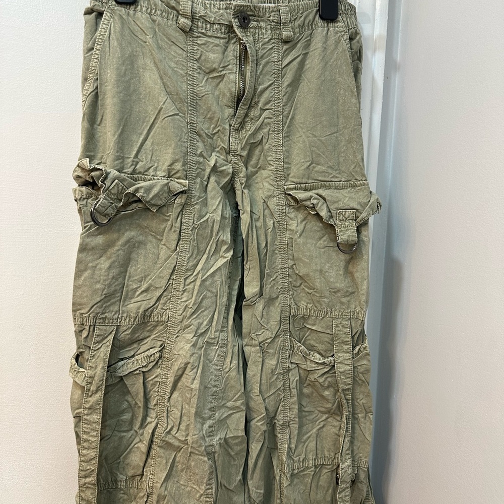 Casual Olive Cargo Pants